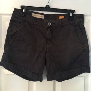 Grey Anthropologie shorts