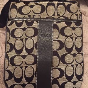 New w/o tag Black & grey  crossbody purse