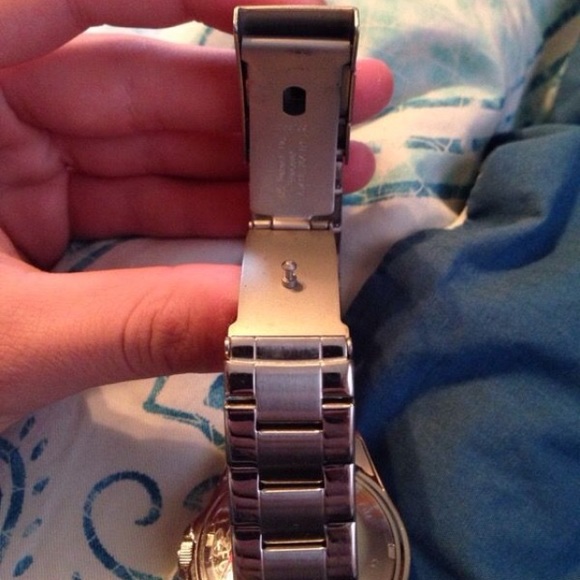 Women's baby blue Fossil watch - Picture 3 of 4