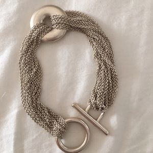 Tiffany chain bracelet in great condition.