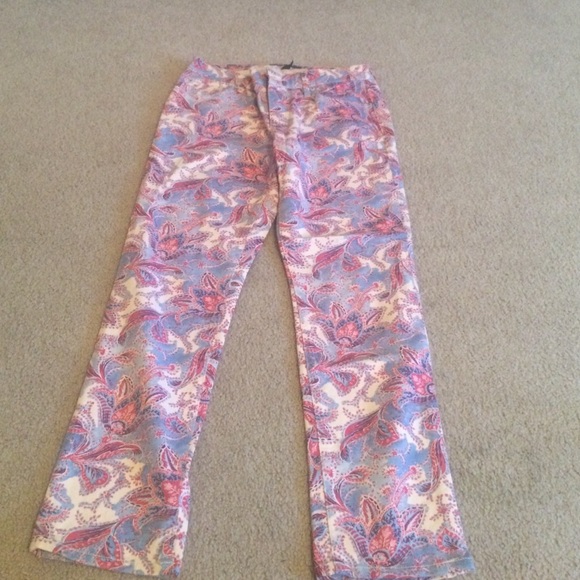 Ralph Lauren patterned jeans