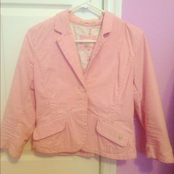 American Eagle Seersucker jacket