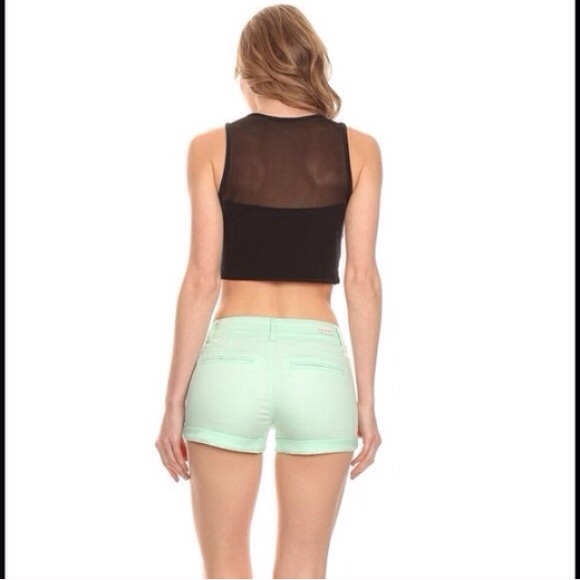 April Spirit | Shorts | Mint Green Shorts Small Medium Left | Poshmark