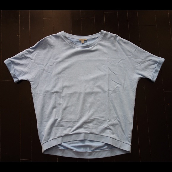 Light blue COS top