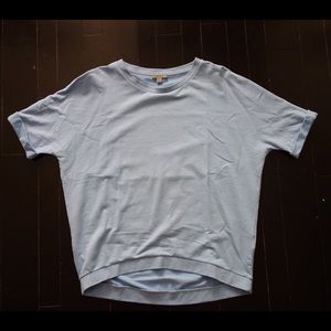 Light blue COS top