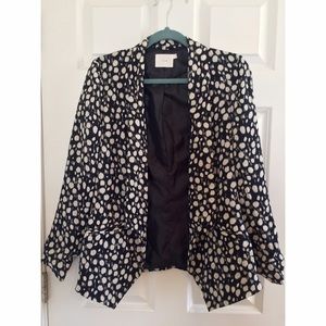 LUSH printed blazer { NWOT }