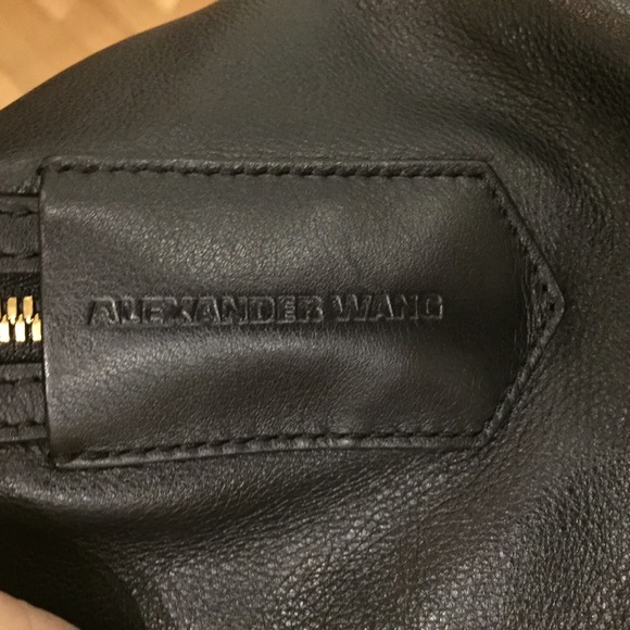 SOLD❗️Alexander Wang black leather Emile tote - Picture 2 of 4