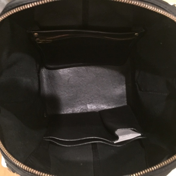 SOLD❗️Alexander Wang black leather Emile tote - Picture 3 of 4