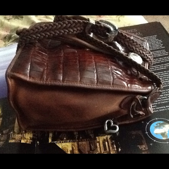 GIFTED to Norma! ❤️Vtg '93 Brighton drawstring bag - Picture 3 of 4