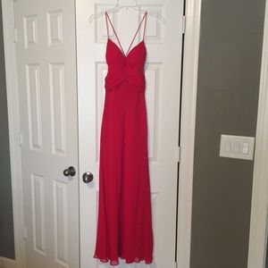 Cache Red Formal Dress