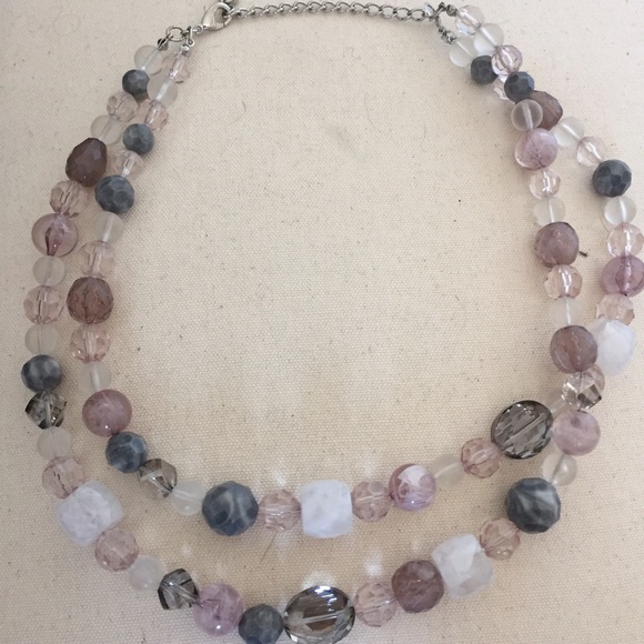Beautiful beaded necklace, great for day or night!