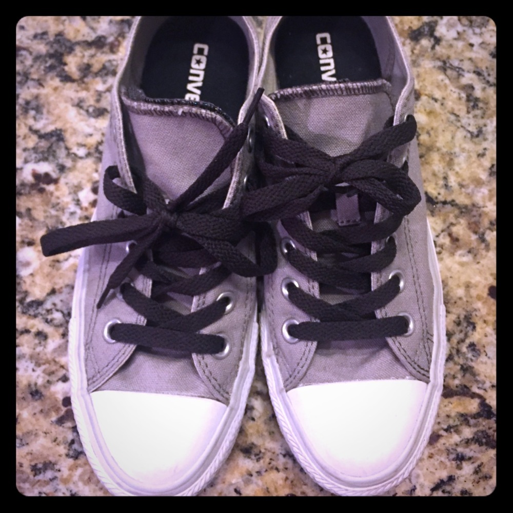 ✨One of a kind✨ Double-Tongue Converse