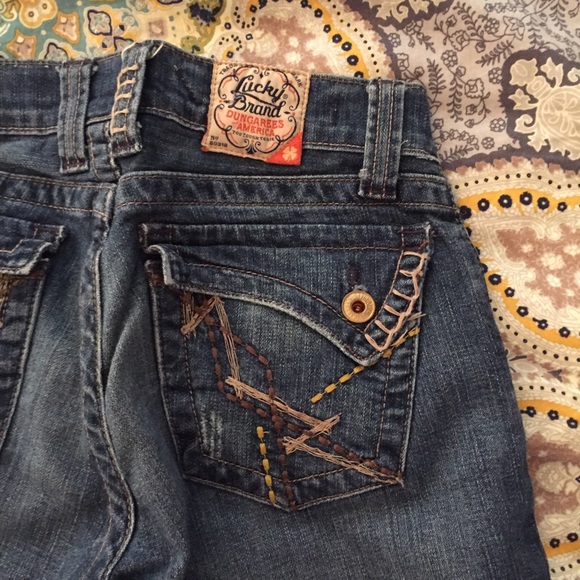 Lucky jeans - flared with cute, detailed stitching - Picture 4 of 4
