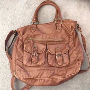 Brown crossbody bag