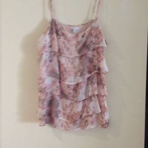 Tiered printed tank, solid layer tank underneath