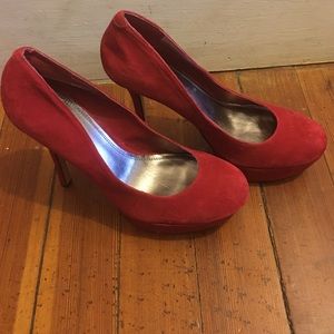 Bakers Red Pumps