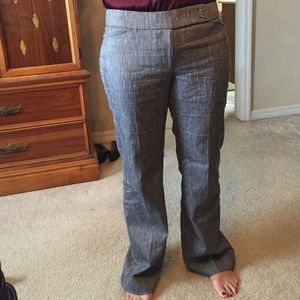 Gray pants from WHBM