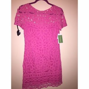 Lily Pulitzer Pink dress- New with tags