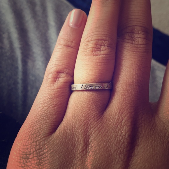 Tiffany & Co. "I love you" ring