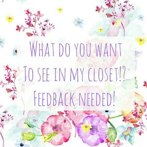 FEEDBACK NEEDED