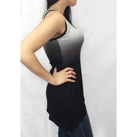 ❗️ONLY L - SLEEVELESS ASYMMETRICAL TIE DYE TOP - Picture 3 of 3