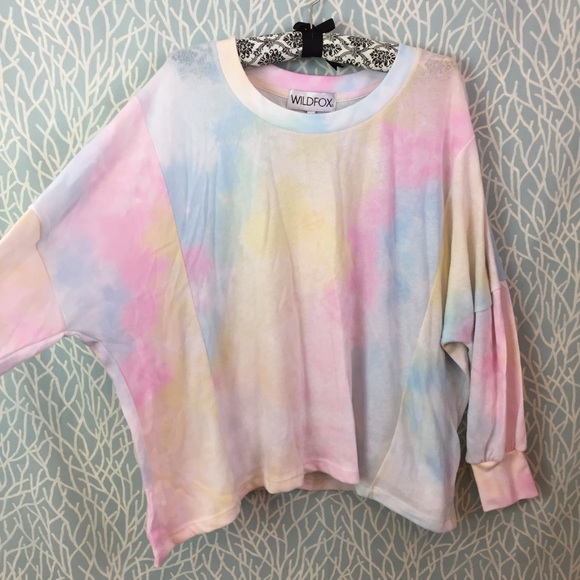 Wildfox Dream Tie-Dye Nevada Jumper. - Picture 4 of 4