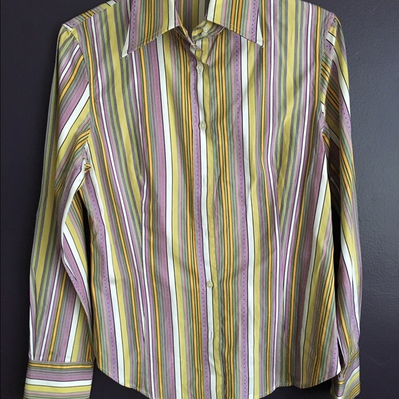 Etro Tops - SOLD- Etro Striped Blouse