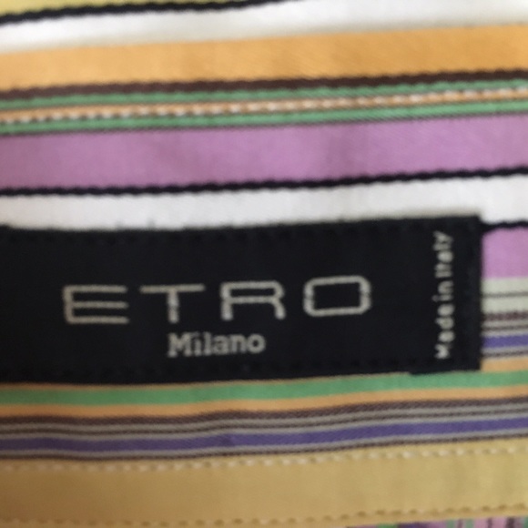 SOLD- Etro Striped Blouse - Picture 2 of 3