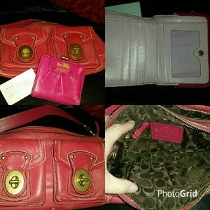 Coach Purse with wallet