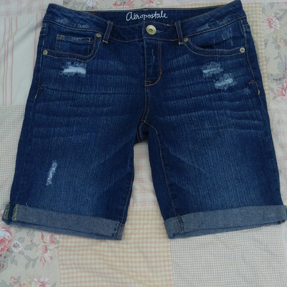 Aeropostle Bermuda Jean Shorts Sz 6