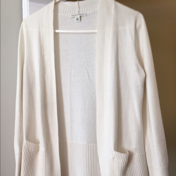 Banana republic ivory cardigan