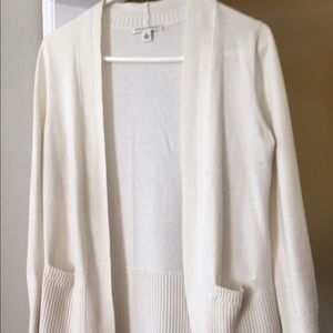 Banana republic ivory cardigan