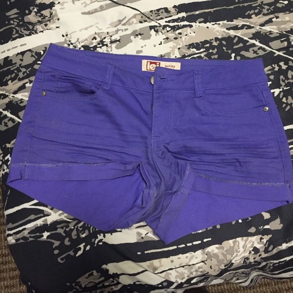 Purple shorts