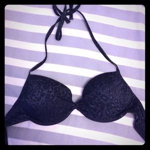 VS leopard print bikini top