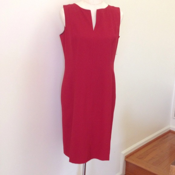 Ann Taylor Dresses & Skirts - Ready for the holidays Never worn Cranberry Shift