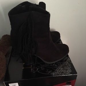 Black booties