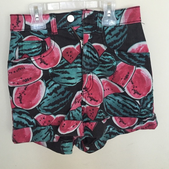 High waisted shorts