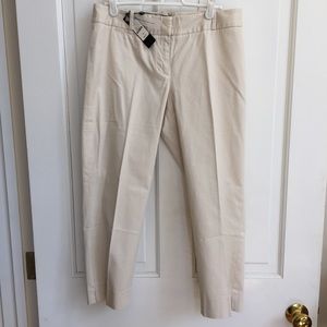 NWT Talbots signature fit twill crop pants size 4P