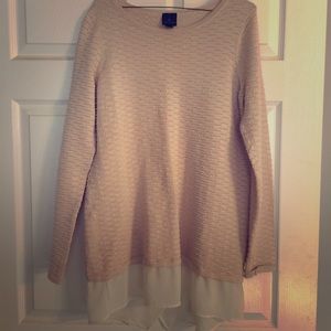 Long sweater perfect with skinny jeans or leggings