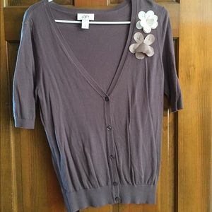 Ann Taylor Loft 1/2 sleeve cardigan