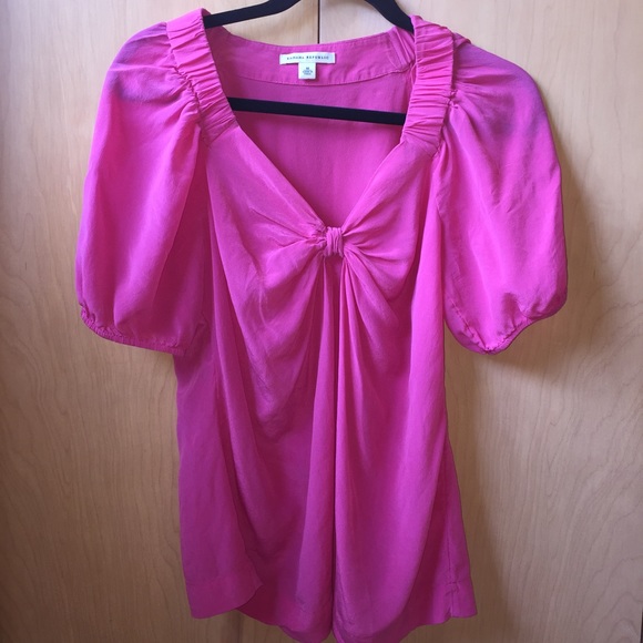 Loose pink banana republic top