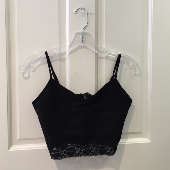 Black Lace Tank
