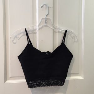 Black Lace Tank
