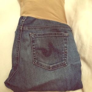 Maternity Jeans AG distressed