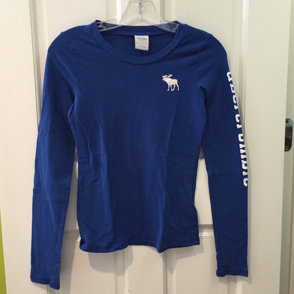 Blue Long Sleeve Tee