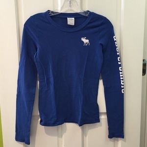 Blue Long Sleeve Tee