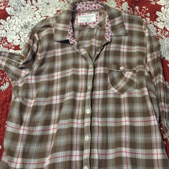 Long sleeve flannel