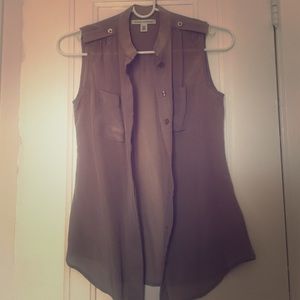 Banana Republic sleeveless blouse
