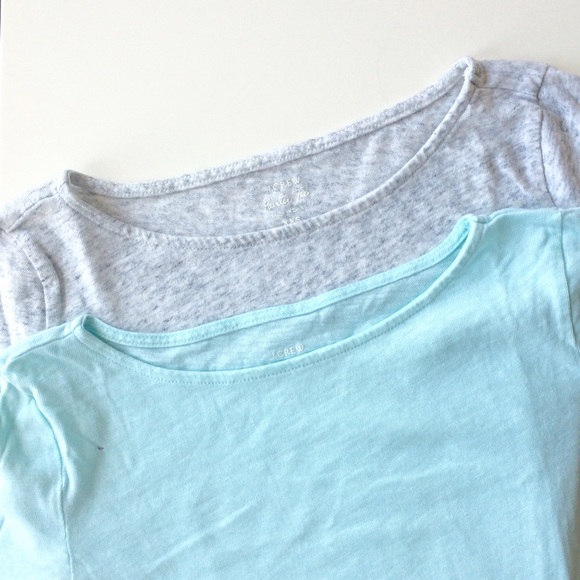 J. Crew Tops - 2 J. Crew painter t's
