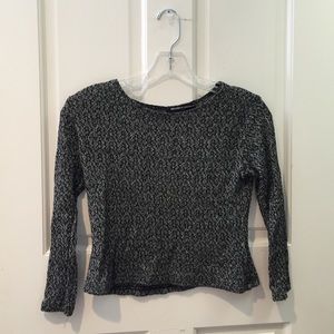 Black Knit Sweater